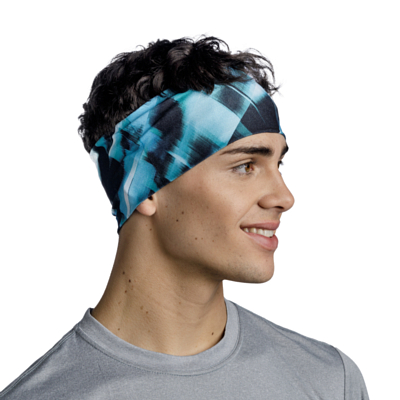 Повязка Buff Coolnet UV+ Wide Headband Singy Pool