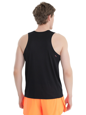 Майка беговая Saucony Stopwatch Singlet Black