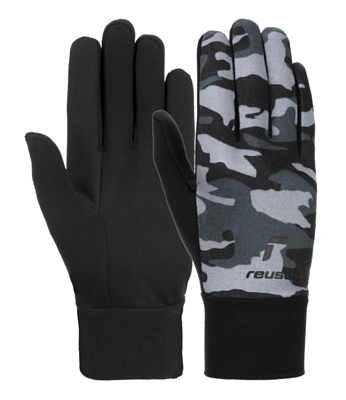 Перчатки детские REUSCH Miller TOUCH-TEC Junior Dark Camo/Black