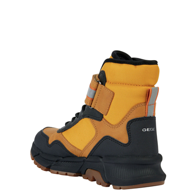 Ботинки детские GEOX J Flexyper Plus B Abx D Dk Yellow/Black