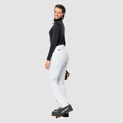 Брюки горнолыжные Jack Wolfskin 2019-20 Powder Mountain Pants White Rush