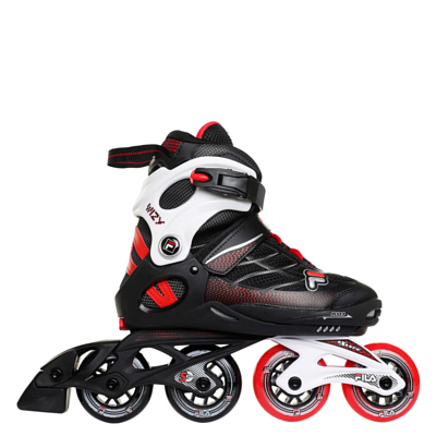 Роликовые коньки Fila Wizy Black/White/Red