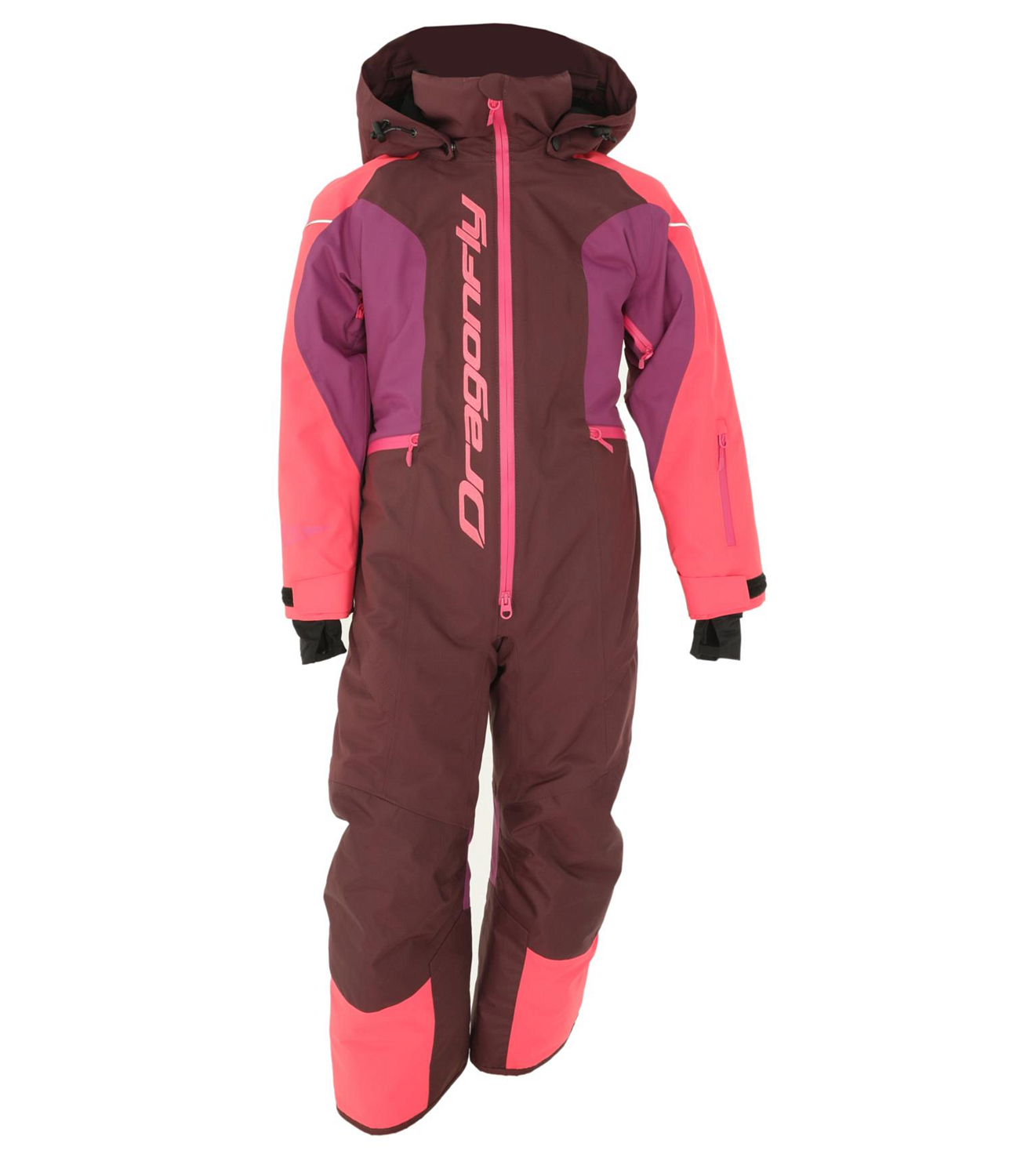 Комбинезон сноубордический детский Dragonfly Gravity Junior Purple/Brown