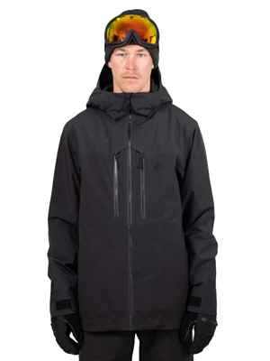 Куртка сноубордическая Jones Mountain Surf Parka Stealth Black