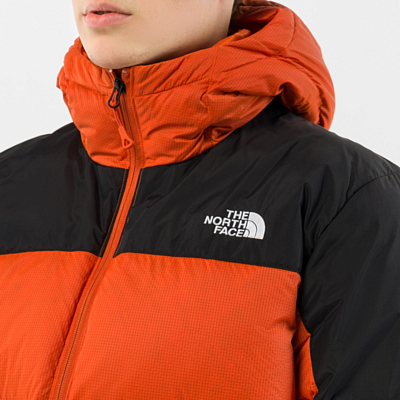 Куртка The North Face Diablo Dwn Hood M Brntochr/Tnf Black