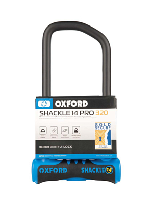 Замок велосипедный Oxford Shackle14 Pro U-Lock 320mmх177mm