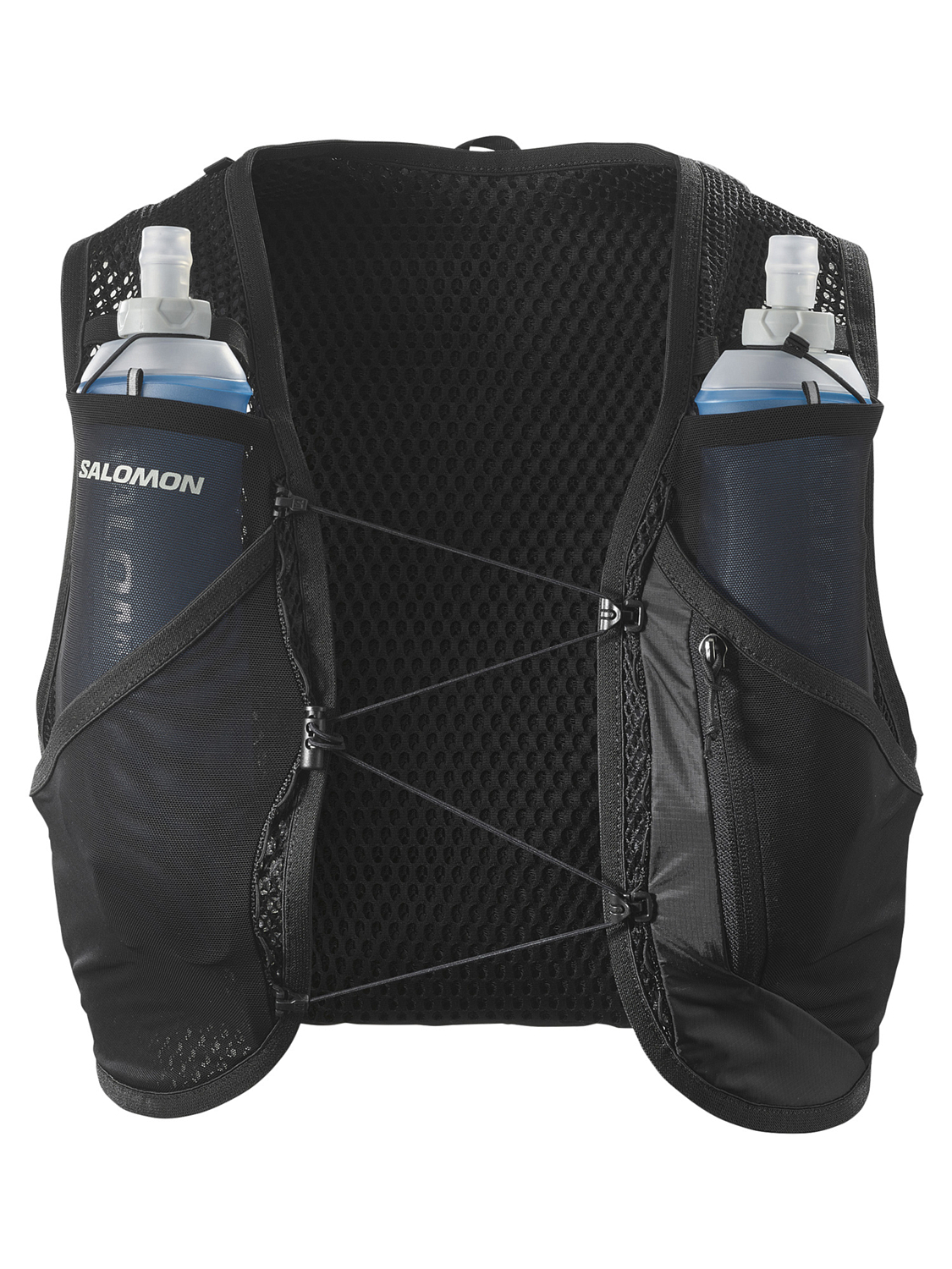 Жилет для бега SALOMON Active Skin 8 Set Black/Metal