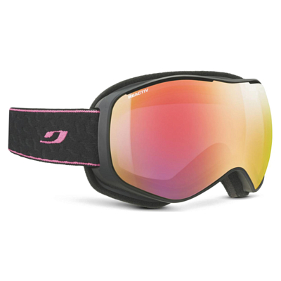 Маска горнолыжная Julbo Destiny Black-Pink/Reactiv 1-3 High Contrast Flash Pink