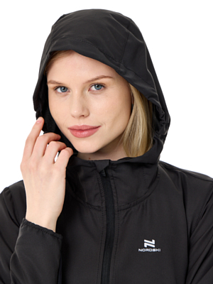 Куртка беговая Nordski Run Total Black