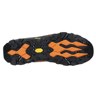 Ботинки Toread Men's Gore-Tex/Vibram waterproof hiking shoes Wild Orange Black