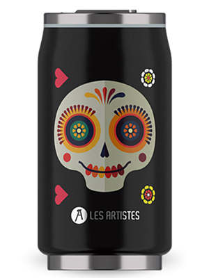 Термобанка Les Artistes Thermocan 280ml Sugar Skull mat