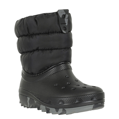 Сапоги детские Crocs Classic Neo Puff Boot T Black