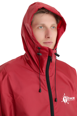 Плащ BTrace Rain Zipper Красный