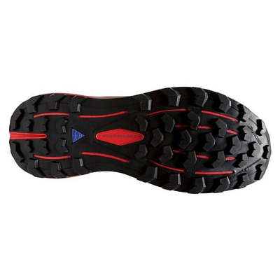 Кроссовки BROOKS Cascadia 16 Black/Fiery Red/Blazing Yellow