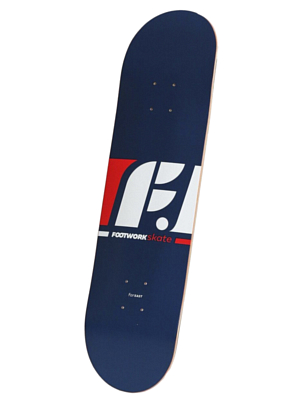 Дека для скейтборда Footwork Classic Logo 8.125 x 31.625 Navy