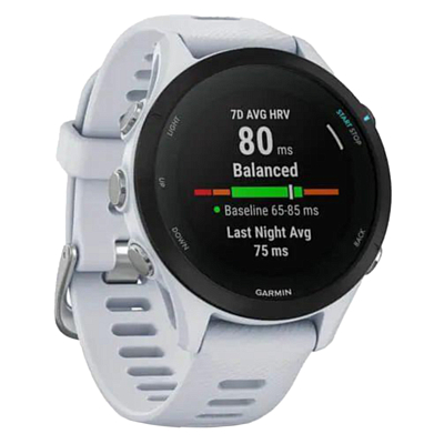 Часы Garmin Forerunner 255S Music Whitestone 41мм Белый