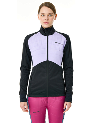 Куртка беговая Nordski Hybrid Pro Black/Lavender