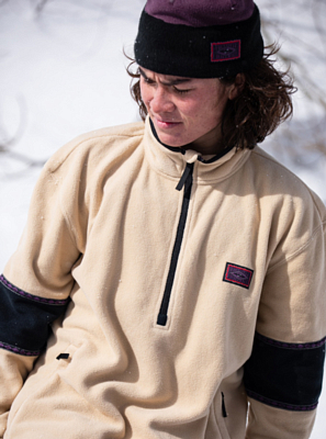 Джемпер Quiksilver Powder Chaser Fleece Safari