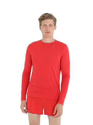 Футболка с длинным рукавом SALOMON Agile Long Sleeve Tee M Goji Berry