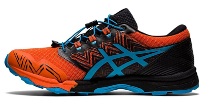 Asics Gel Fujitrabuco Sky Marigold Orange Digital Aqua