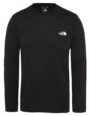 The North Face Reaxion Amp L S Crew Tnf Black 2090