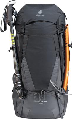 Рюкзак Deuter Futura Air Trek 50+10 Black-Graphite