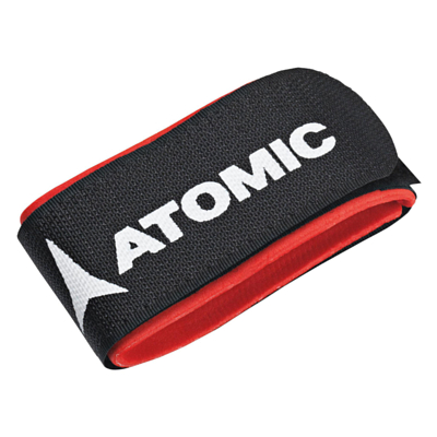 Связки для горных лыж ATOMIC Strap Eco Fix 1pc Black/Red