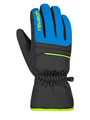 Перчатки REUSCH Alan Junior Bleck/Bril Blue/Safety Yellow