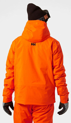 Куртка горнолыжная HELLY HANSEN Bonanza Mono Material Jacket Bright Orange