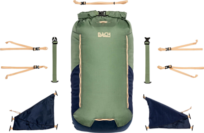 Рюкзак BACH Pack Molecule 30 (long) Sage Green/Midnight Blue