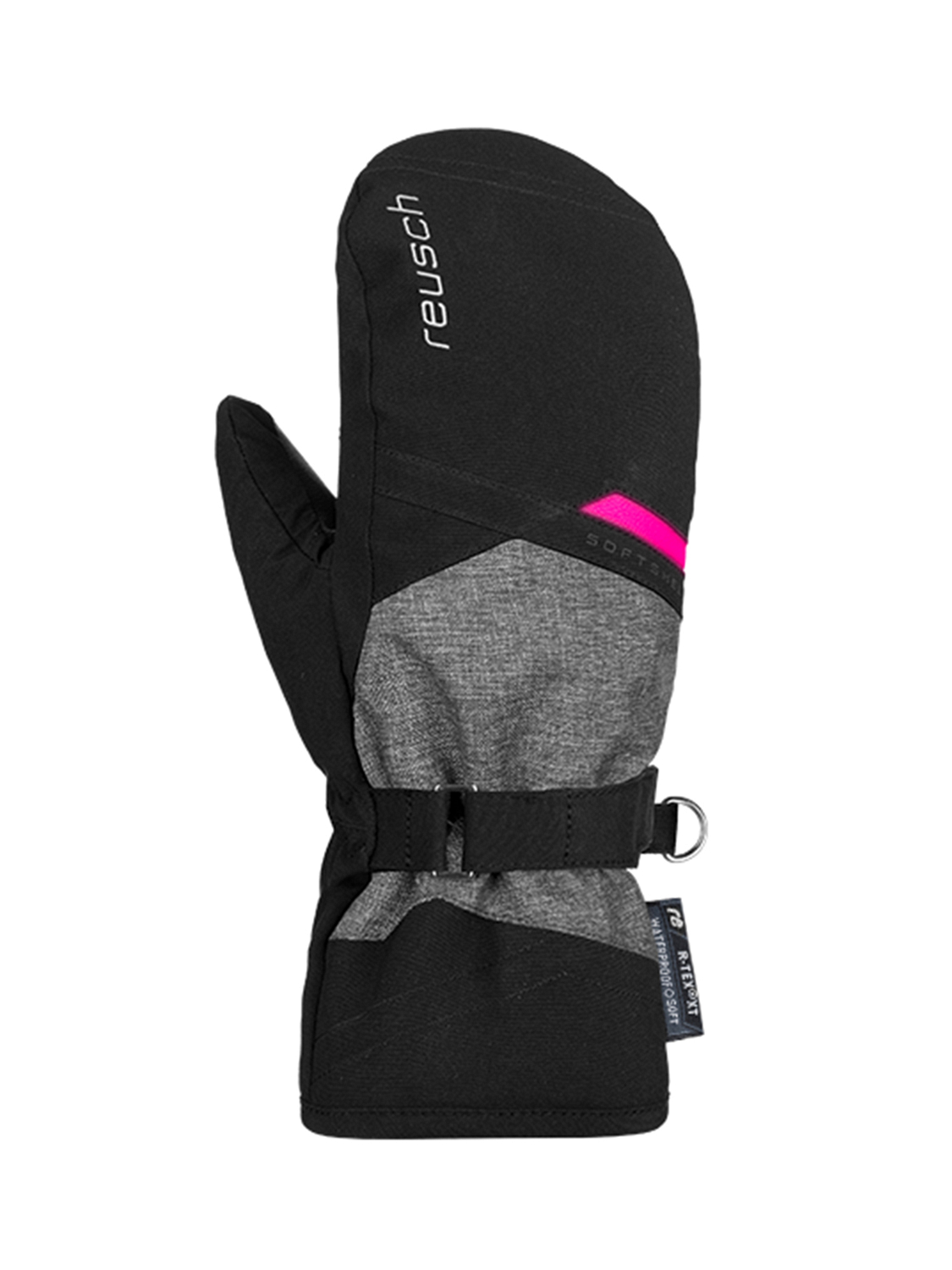 Варежки REUSCH Helena R-Tex Xt Black/Black Mellange/Pink Glo