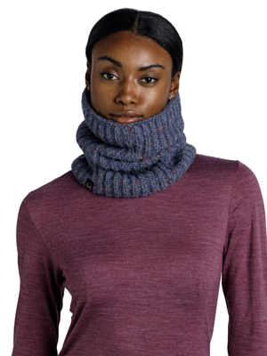 Шарф Buff Knitted & Fleece Neckwarmer Kim Water