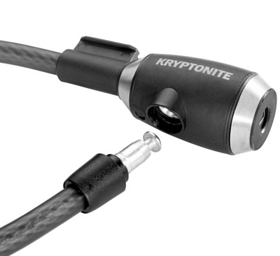 Замок велосипедный Kryptonite Kryptoflex 1018 Key Cable 10mm x 180cm