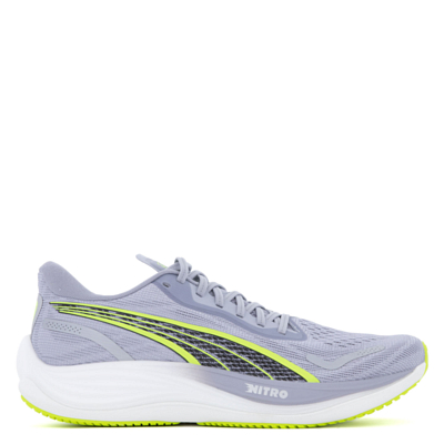 Кроссовки Puma Velocity Nitro 3 Gray Fog/Lime Pow/Black