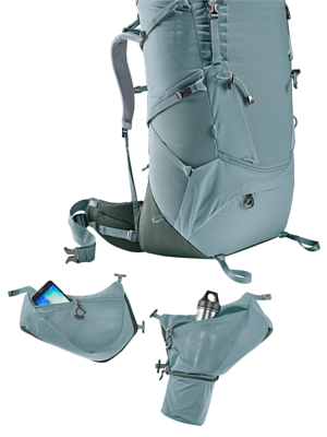 Рюкзак Deuter Aircontact Core 65+10 SL Shale-Ivy