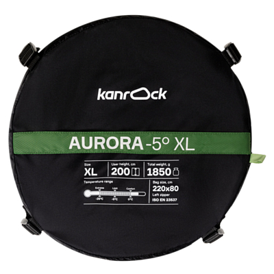 Спальник Kanrock Aurora -5 XL Green