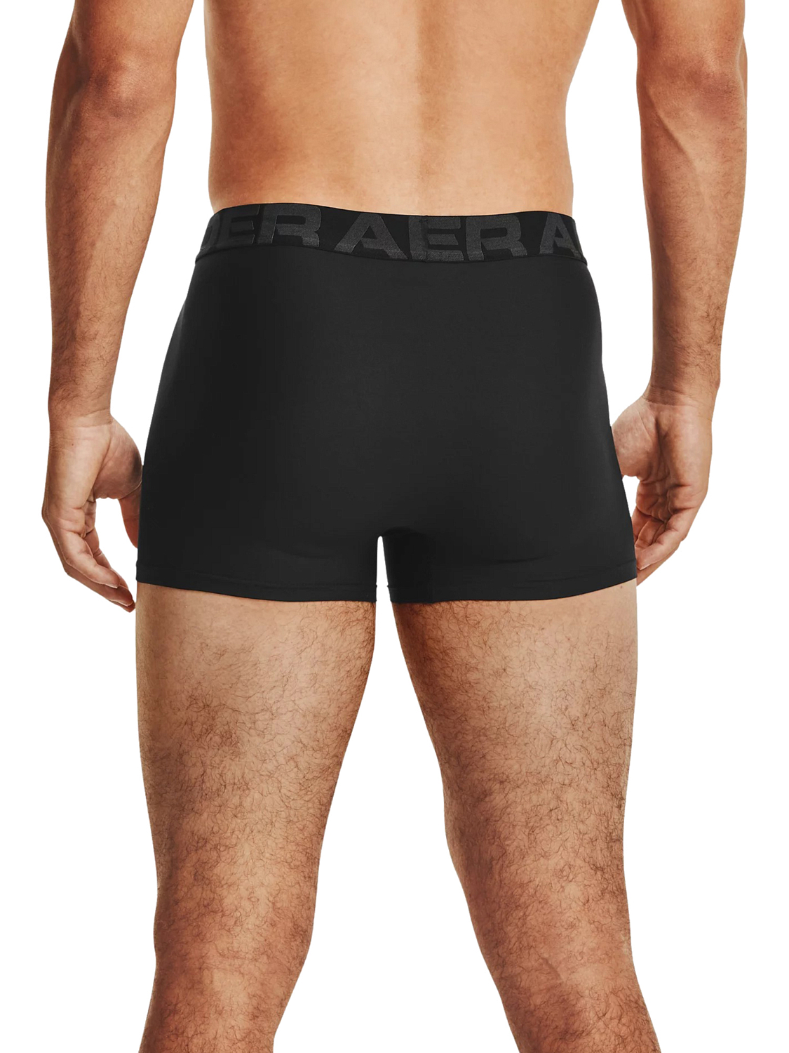 Under Armour Men's UA Tech 3'' Boxerjock 2-Pack Underwear, Mod Grey/Heather  - LG 