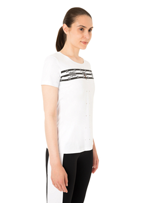 Футболка Poivre Blanc S23-2700-WO/S stripes white