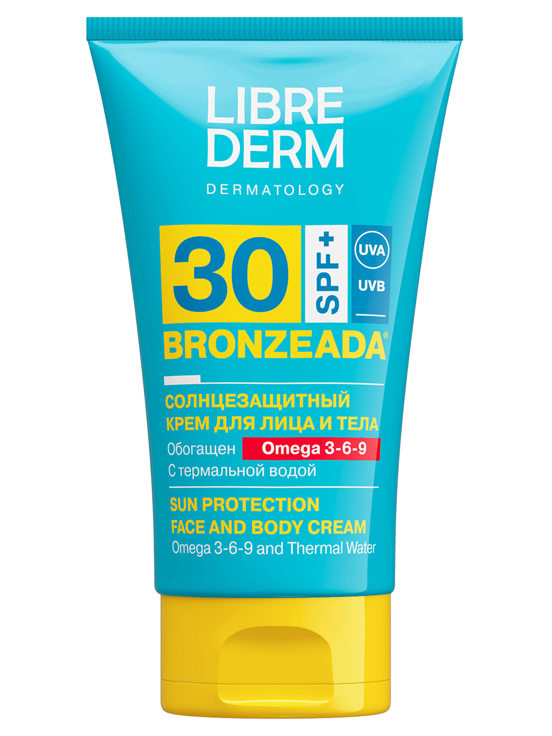 Крем солнцезащитный SPF 30 LIBREDERM Bronzeada Омега 3-6-9 150 мл