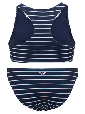 Купальник детский Roxy Bico Basic Stri Naval Academy La Basiqu Stripe