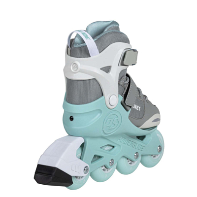 Роликовые коньки Powerslide Rocket Grey/Teal