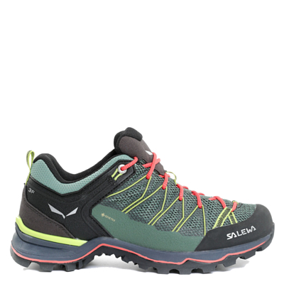 Треккинговые ботинки Salewa Ws Mtn Trainer Lite Gtx Feld Green/Fluo Coral