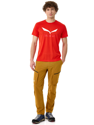 Футболка Salewa Solidlogo Dry Flame