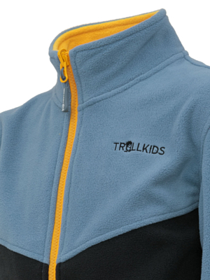 Джемпер детский Trollkids Oppdal XT Steel Blue/Black/Mango