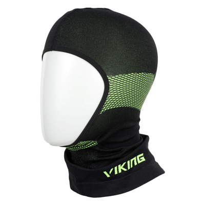 Балаклава VIKING Sigurd Jr Black/Lime