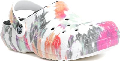 Сандалии Crocs Classic Lined Tie Dye Clog Black/Multi