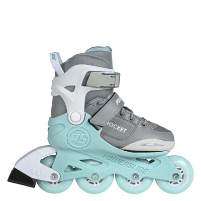 Роликовые коньки Powerslide Rocket Grey/Teal