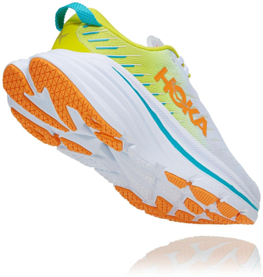 Кроссовки Hoka Bondi X White/Evening Primrose