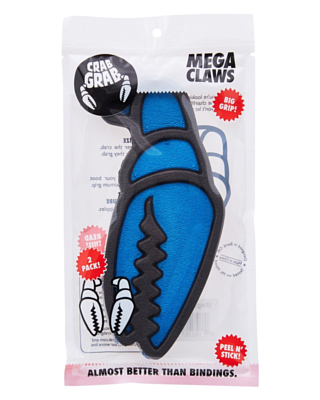 Наклейка на сноуборд CRABGRAB Mega Claw Black Blue