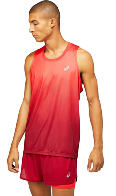 Майка беговая Asics Kasane Singlet Electric Red/Burgundy